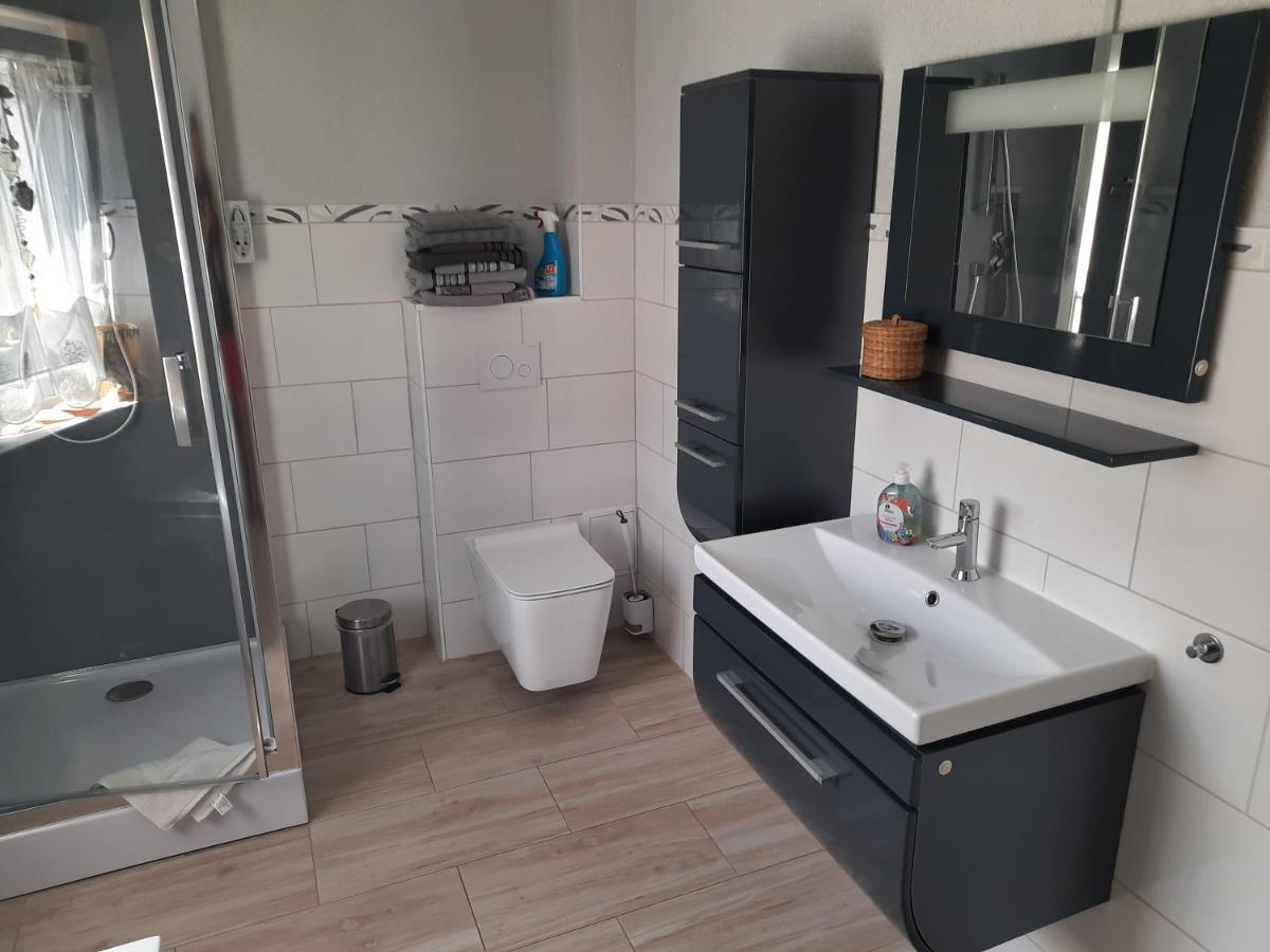 Ferienwohnung Am Schmollensee Pudagla Luaran gambar