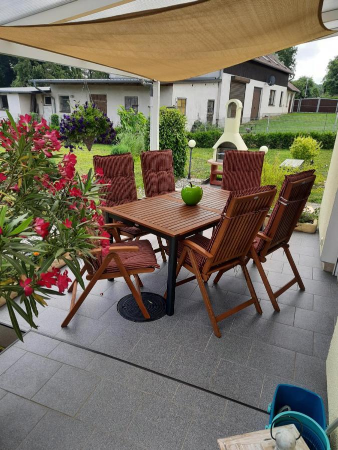 Ferienwohnung Am Schmollensee Pudagla Luaran gambar